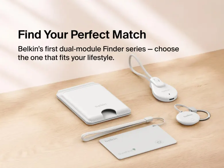 Lokalizatory Belkin SureFind: Spot, Card, Loop Cable Tag i Wallet Stand