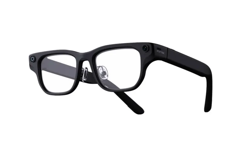 Okulary tłumaczące iFLYTEK AI Glasses z aparatem w oprawce