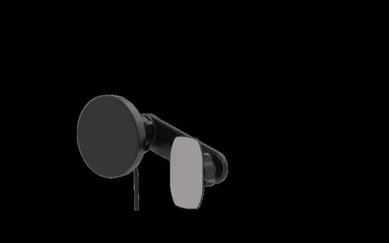 Uchwyt Scosche MagicMount Charge Pro z magnetyczną ładowarką Qi2.2 i mocowaniem za ekranem samochodu