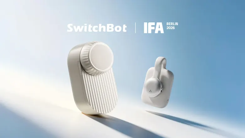 SwitchBot Lock Ultra Max i AI MindClip na grafice SwitchBot z IFA Berlin 2026