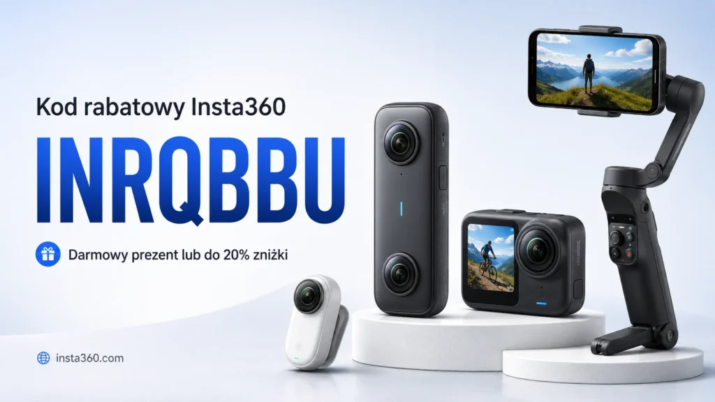 Kod rabatowy Insta360 INRQBBU